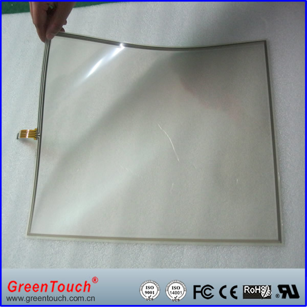 4 Wire resistive flexible touch screen film to film overview
