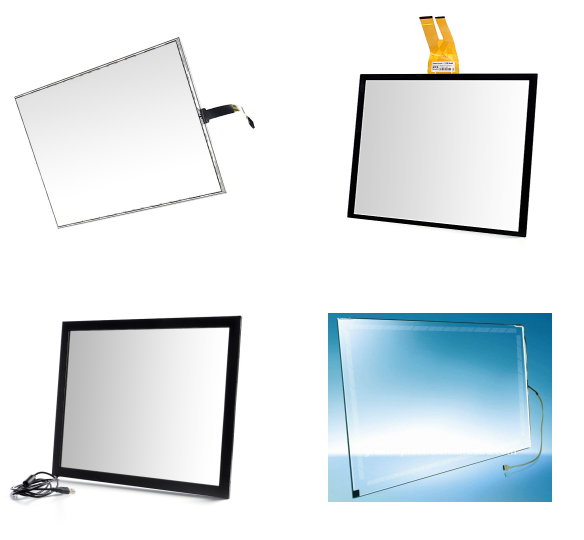 How do resistive,Infrared,capacitive and SAW touch screen work ?